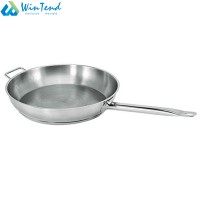 Ecoramic carbon steel fry pan lids with composite bottom for hotel