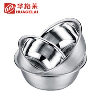 304 mixing thermos food stainless steel basin bowl for sale