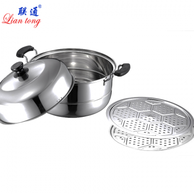 Hotel/home cooking utensils set stainless steel food steamer for dumpling