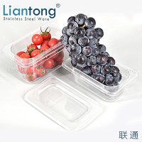 Hotel Restaurant Buffet Full size 1/1, 1/2, 1/3, 1/4, 1/6, 1/9 polycarbonate plastic gn container pc gastronorm gn pan