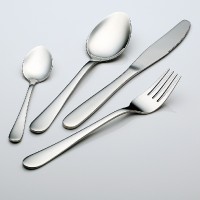 20 pcs 24 pcs dinner spoon fork and knife Stainless Steel Matte Cutlery Set